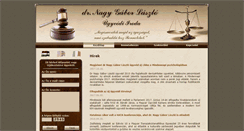 Desktop Screenshot of drnagygaborlaszlo.hu